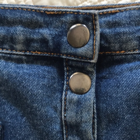 BDG Button Down Denim Skirt - Picture 2 of 5